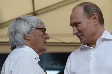 Bernie Ecclestone würde für Wladimir Putin eine Kugel abfangen