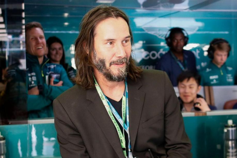 Keanu Reeves beim Formel-1-Qualifying: Es war
