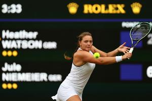 Wimbledon-Viertelfinale: Niemeier Wettfavoritin gegen Maria