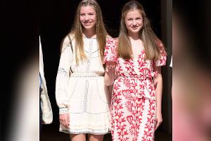Leonor und Sofía: Sommerlicher Solo-Auftritt der Prinzessinnen