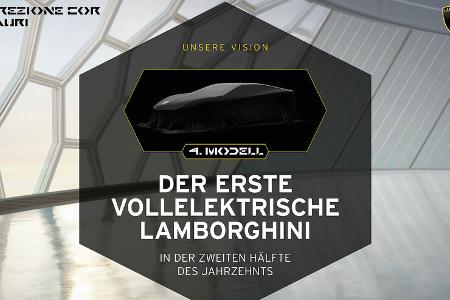 Lamborghini Zukunft Direzione Cor Tauri Elektro Hybrid