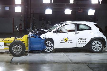 EuroNCAP Crashtest Toyota Aygo X