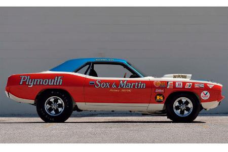 1970 Plymouth Hemi Cuda Sox & Martin Drag Car 