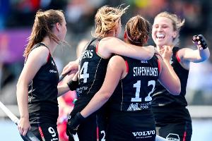 Hockey-WM: Deutsche Frauen erreichen K.o.-Runde