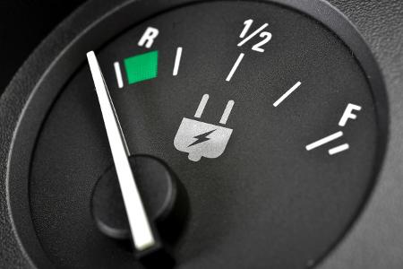 E-Auto leere Batterie E-Auto leere Batterie