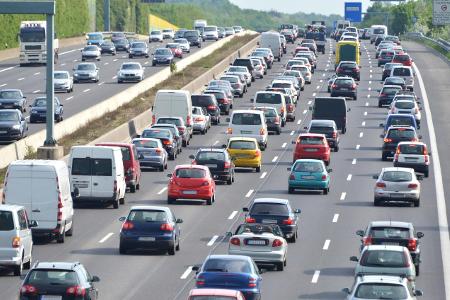 Stau Autobahn Stau Autobahn