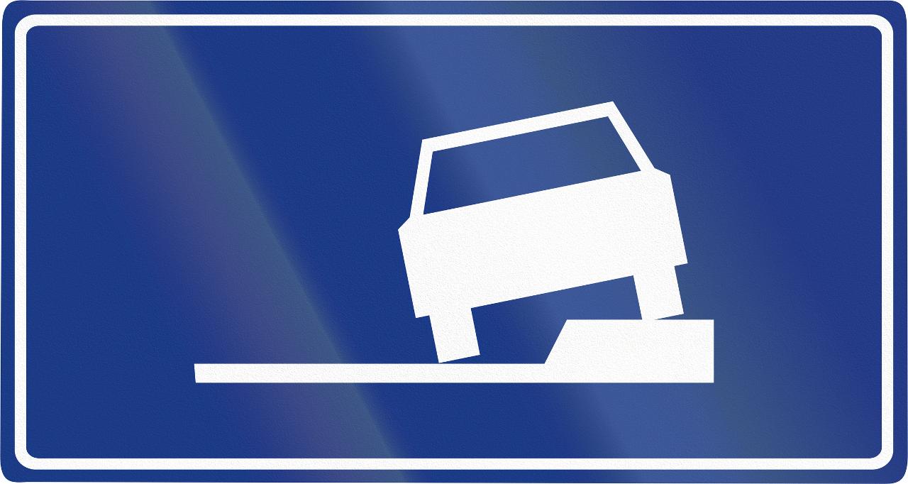 Wann Sie auch auf dem Gehweg parken dürfen