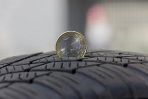 Wie Sie die Profiltiefe Ihrer Reifen richtig messen