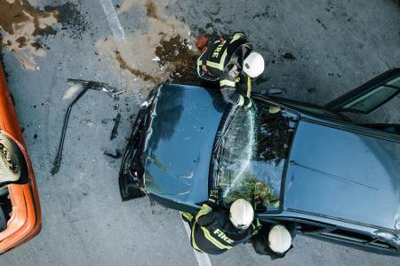 Unfall Rettungskräfte Unfall Rettungskräfte