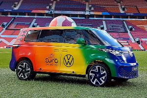 VW ID.Buzz als Balljunge