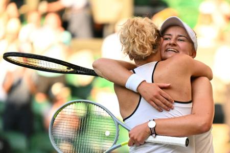 Wimbledon: Doppeltitel für Krejcikova/Siniakova