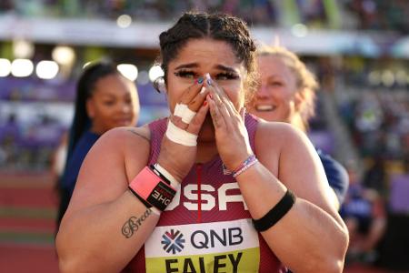 US-Kugelstoßerin Ealey holt WM-Gold US-Kugelstoßerin Ealey holt WM-Gold
