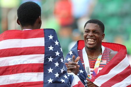 Leichtathletik-WM: Die Highlights der Nacht in Eugene Leichtathletik-WM: Die Highlights der Nacht in Eugene