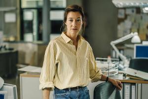 Johanna Wokalek ist die neue Kommissarin beim "Polizeiruf 110"