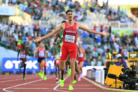 Leichtathletik-WM: El Bakkali holt Hindernis-Gold Leichtathletik-WM: El Bakkali holt Hindernis-Gold
