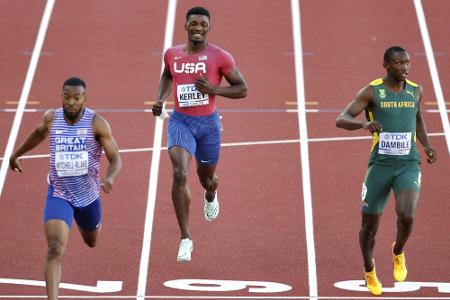 US-Topstar Kerley scheidet über 200 m aus US-Topstar Kerley scheidet über 200 m aus