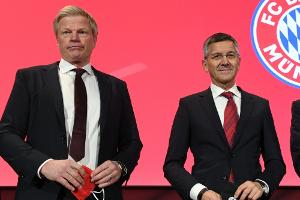 Ausstellung des FC Bayern: Kahn und Hainer im Kapitol
