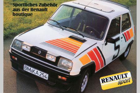 Renault 5 Zubehör