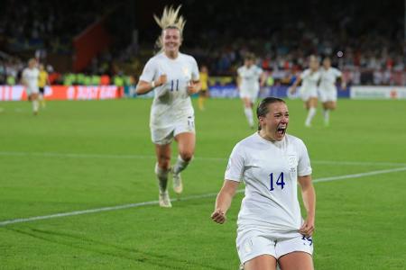 Engländerinnen im Finale ihrer Heim-EM Engländerinnen im Finale ihrer Heim-EM