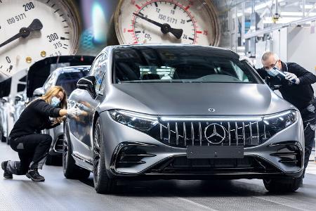 Mercedes Produktion Gas Energie