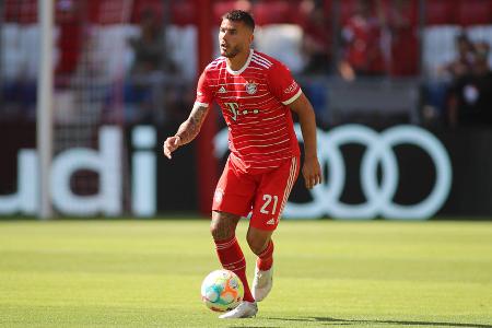Lucas Hernández - Note: 3,0 - Präsentierte sich sehr ballsicher in der Abwehrkette und schob häufig nach vorne, um kreative Ideen beizusteuern. Legte den Treffer von Musiala mit seinem Zuspiel auf (15.). Stahl auch in der Folge Kimmich mitunter die Show. Vernachlässigte seine defensiven Pflichten jedoch ein oder zwei Mal.