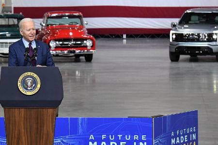 05/2021, Joe Biden Präsentation Ford F-150 Lightning