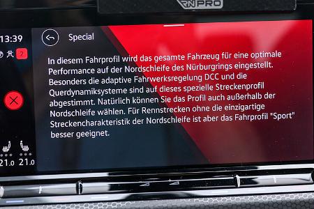 VW Golf GTI Clubsport 45, Interieur
