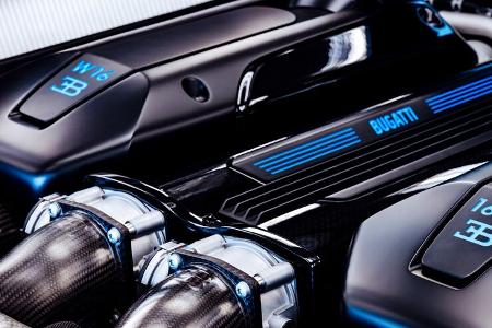 Bugatti Chiron W16 Motor