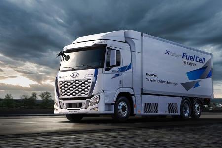 Hyundai Xcient Fuel Cell FCEV Brennstoffzellen Lkw