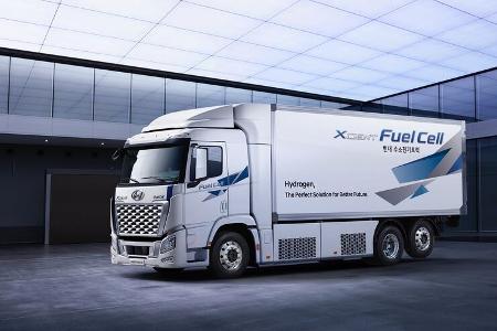 Hyundai Xcient Fuel Cell FCEV Brennstoffzellen Lkw