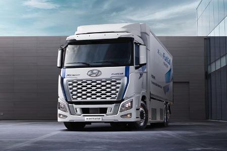 Hyundai Xcient Fuel Cell FCEV Brennstoffzellen Lkw