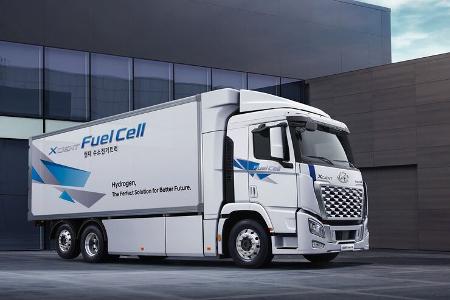 Hyundai Xcient Fuel Cell FCEV Brennstoffzellen Lkw