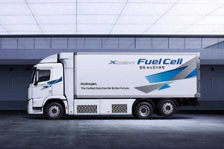 Hyundai Xcient Fuel Cell FCEV Brennstoffzellen Lkw