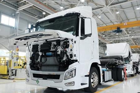 Hyundai Xcient Fuel Cell FCEV Brennstoffzellen Lkw