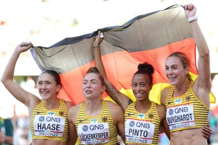 Lückenkemper kritisiert Kritiker nach Leichtathletik-WM Lückenkemper kritisiert Kritiker nach Leichtathletik-WM