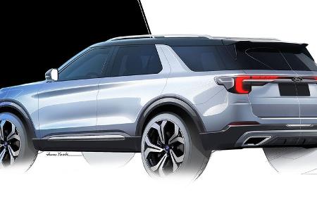 08/2022, 2023 Ford Explorer China-Version