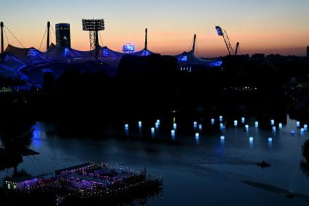 55.000 Menschen bei Eröffnung der European Championships 55.000 Menschen bei Eröffnung der European Championships