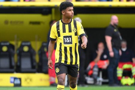 Karim Adeyemi (bis 23.) - Note: 2,5 - Wurde auf der rechten Seite in viele Laufduelle geschickt. Kam nicht immer an Hincapié vorbei. Fand in den entscheidenden Momenten aber den freien Raum. Erzwang mit seinem Abschluss, der auf der Linie liegen blieb, den Führungstreffer (10.). Verletzte sich aber schon früh und musste vor der Pause runter. Bitter für den Nationalspieler.