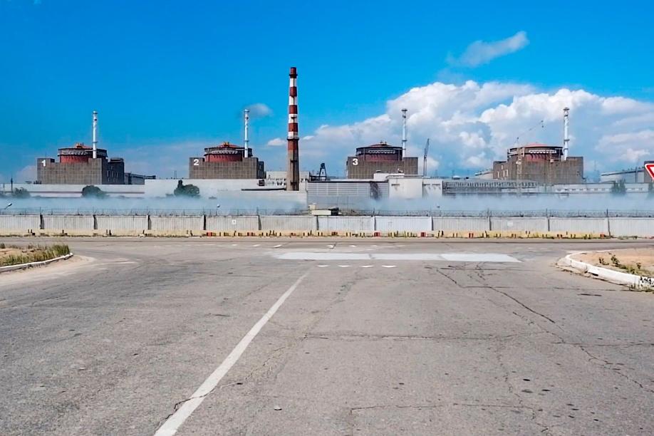 Das Kernkraftwerks Saporischschja liegt in einem Gebiet unter russischer Militärkontrolle im Südosten der Ukraine.