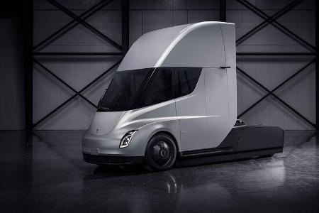 08/2022, Tesla Semi Elektro Lkw Lastwagen Sattelschlepper