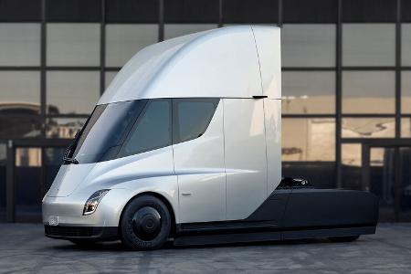 08/2022, Tesla Semi Elektro Lkw Lastwagen Sattelschlepper