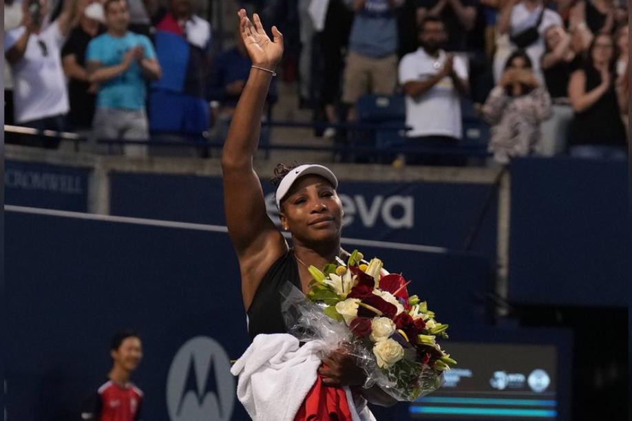 Abschied vom Tennis: Serena Williams wurde in Toronto gefeiert