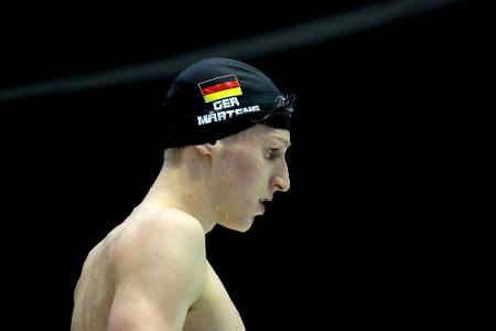 Schwimm-EM in Rom: Märtens verpasst mit Staffel Medaille