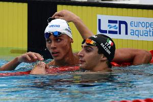 EM in Rom: Popovici schwimmt ersten Europarekord