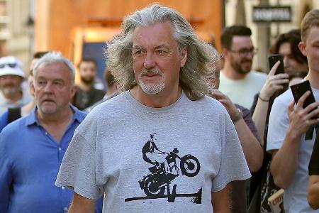 James May nach Unfall bei 