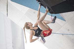 Sportkletterin Meul greift nach Medaille