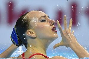Schwimm-EM in Rom: Synchronschwimmerin Bojer starke Sechste