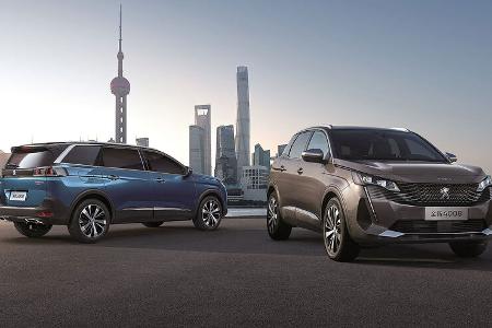 04/2021, Peugeot 4008 und 5008 China
