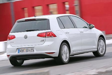 VW Golf 1.6 TDI, Heckansicht