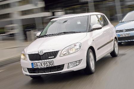 Skoda Fabia 1.2 TDI, Frontansicht